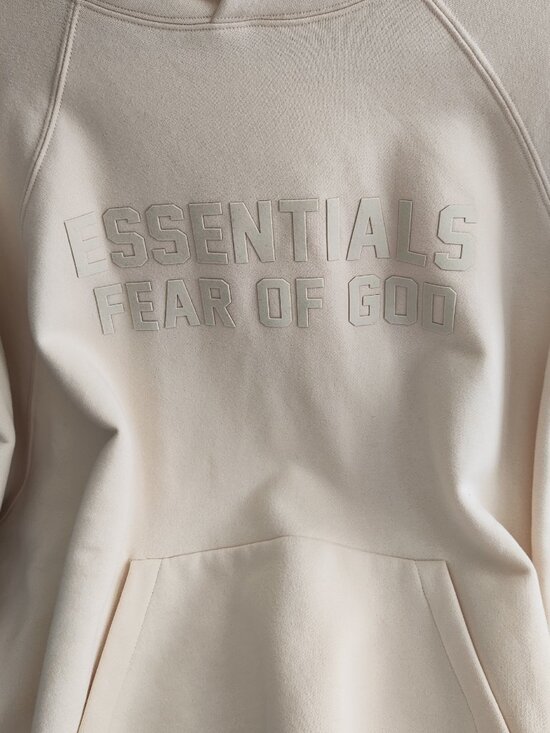 Fear of God Essentials Hoodie Egg Shell   XS-XL - Picture 2 of 4
